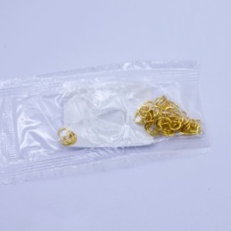 Argolla biju dorado 50pc