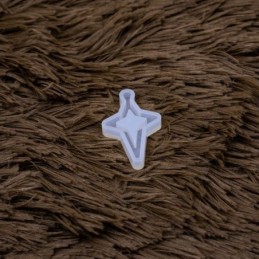 Molde de silicona estrella 4cm