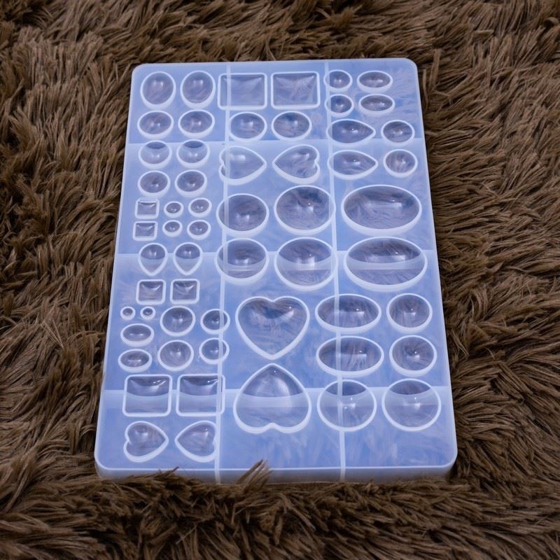 Molde de silicona gemas 58 diseños 260x165mm