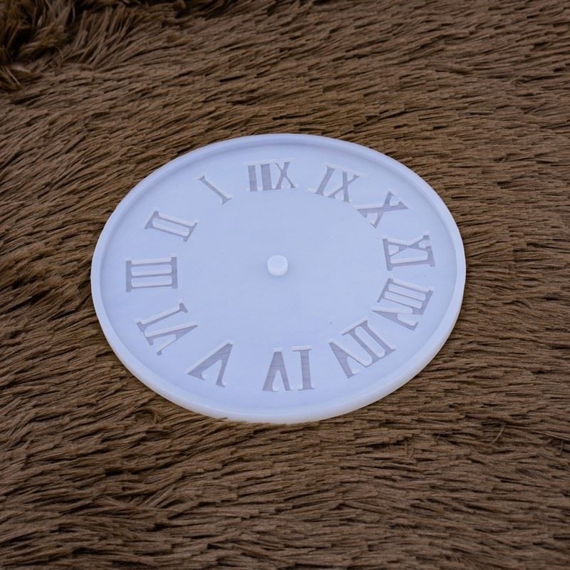 Molde de silicona reloj romano 105mm