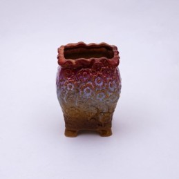 Maceta tipo jarron 10.5x10.x14.5cm