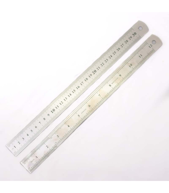 REGLA DE METAL 30CM