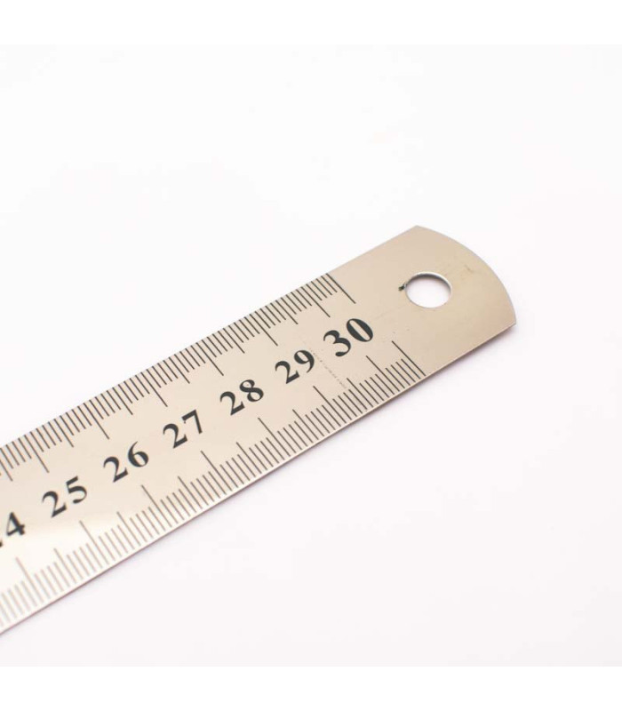 REGLA DE METAL 30CM