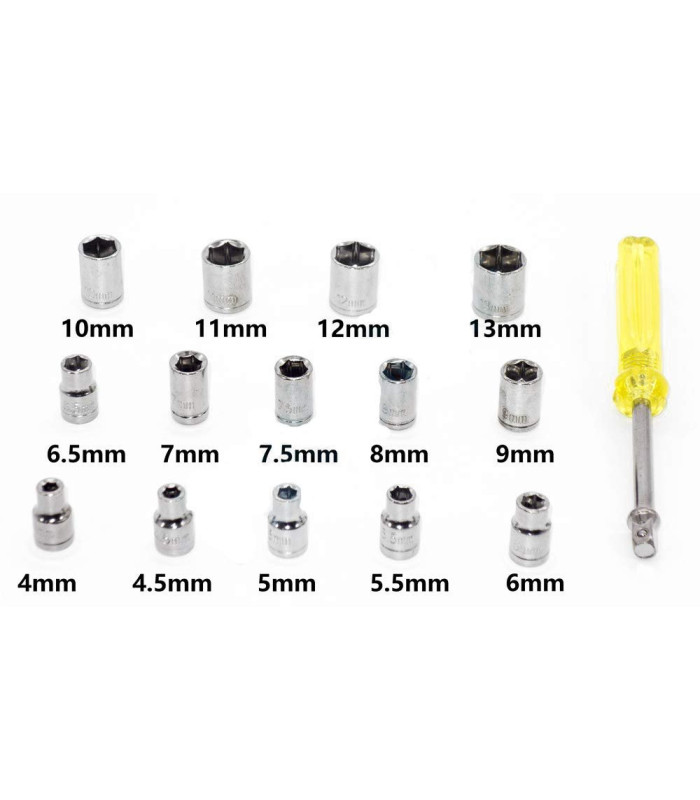 Juego de llave tubo 40pc AIWA