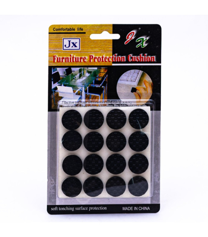 Goma para pata de muebles redondo 32pc