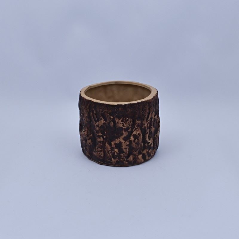 MACETA TRONCO 13x14CM