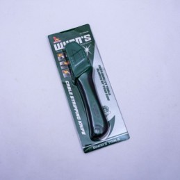 Pela cable hoja recta con estuche WYNNS