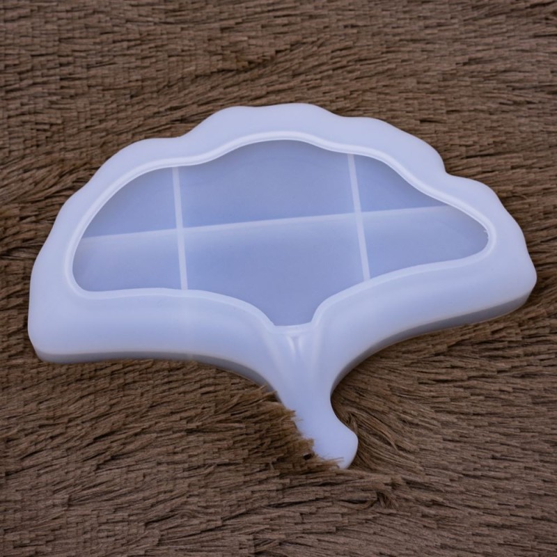 Molde de silicona plato de ginkgo 266x210mm