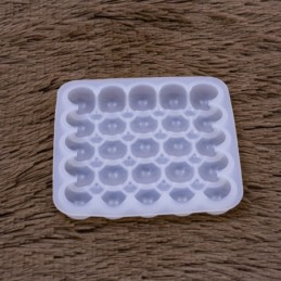 Molde de silicona posavasos circular 11.5cm