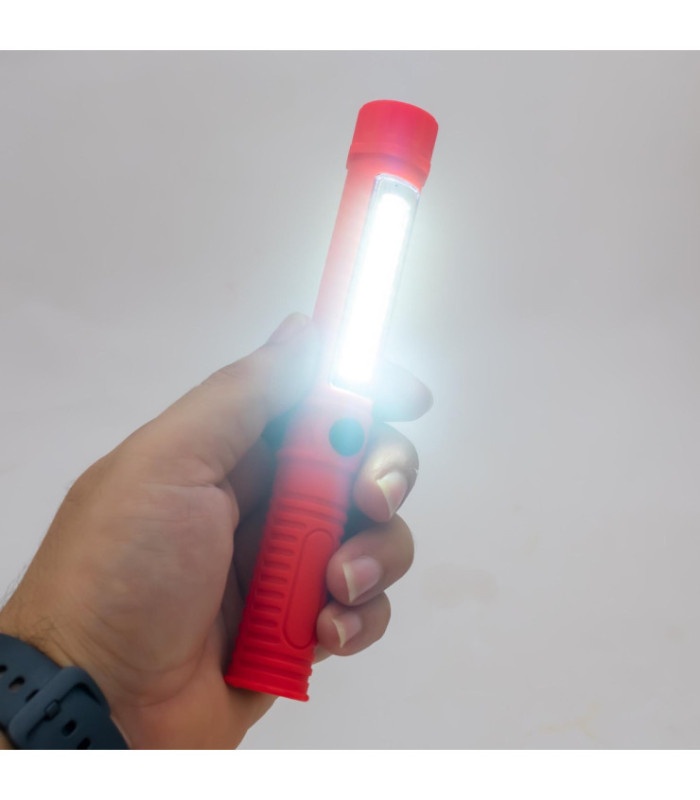 Linterna led con iman