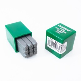 Punzon con numeros de acero 5mm 9pc WYNNS