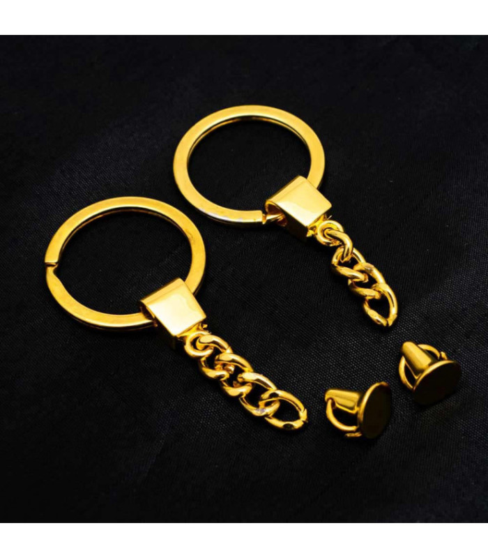 Argolla accesorio para llavero 5pc