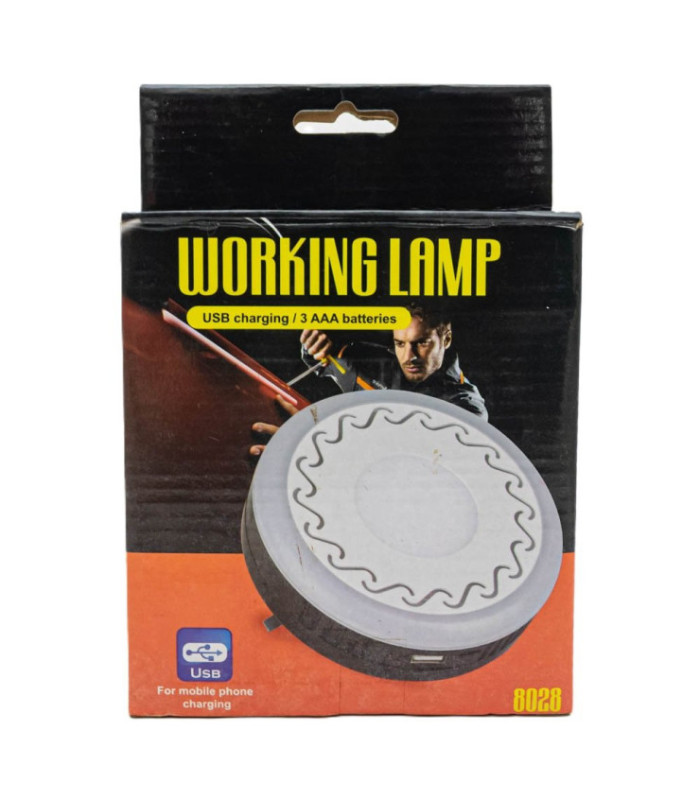 Luz de emergencia USB/PILA