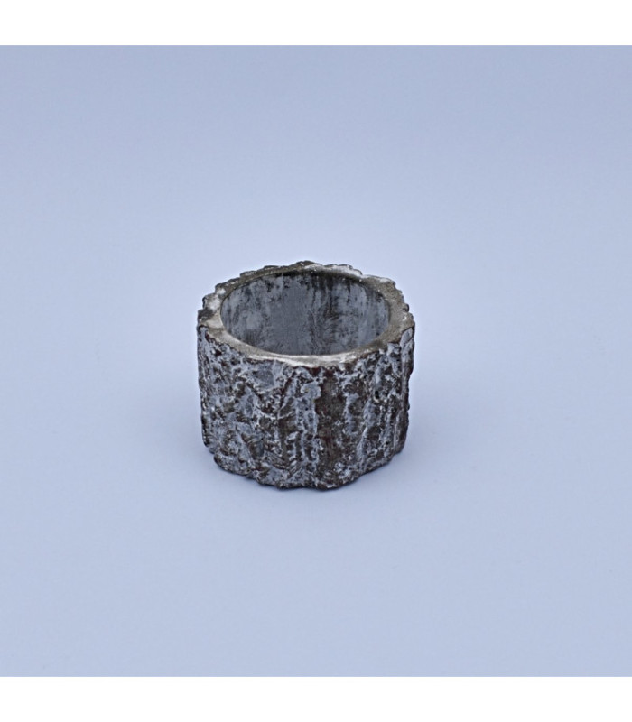 Plantera de ceramica forma tallo 9.5x7.5cm