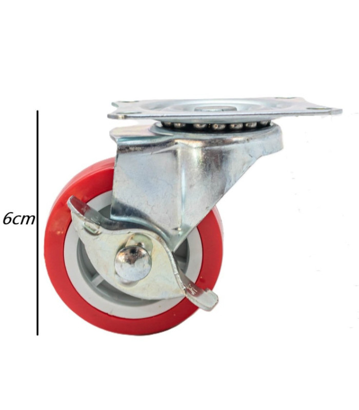 Rueda 4pc 6cm CHENG TAO