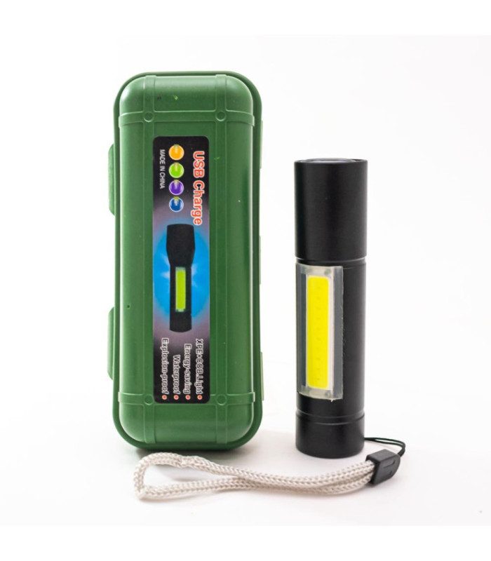 Mini linterna led con estuche