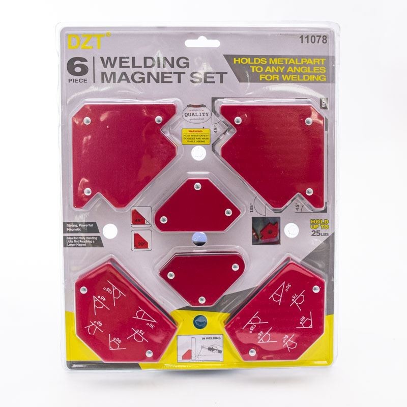 Set de escuadra magnetica 6pc