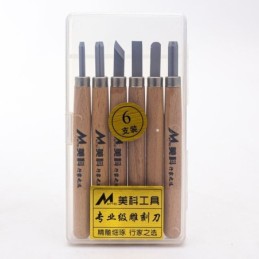 Juego de gubias 6pc MYTEC