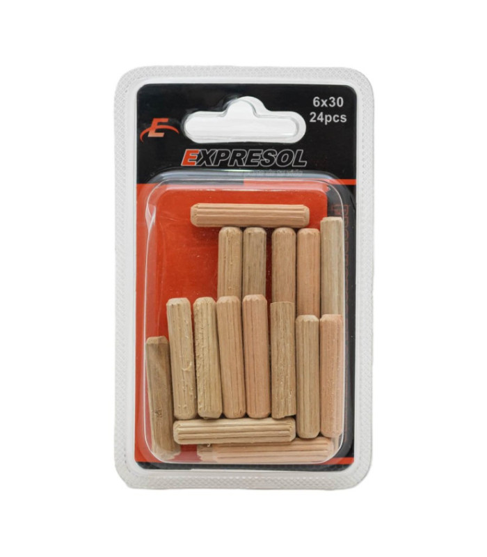 PAQUETE DE TARUGO DE MADERA 6x30 EXPRESOL