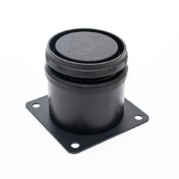 Patita negro de acero inoxidable 50x50