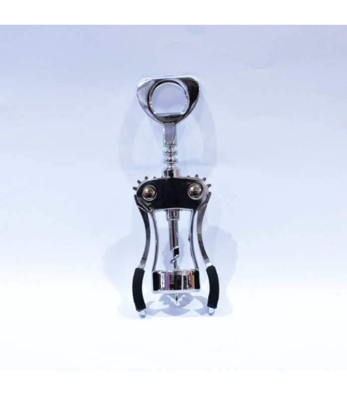 ABRIDOR CON SACACORCHO DE METAL