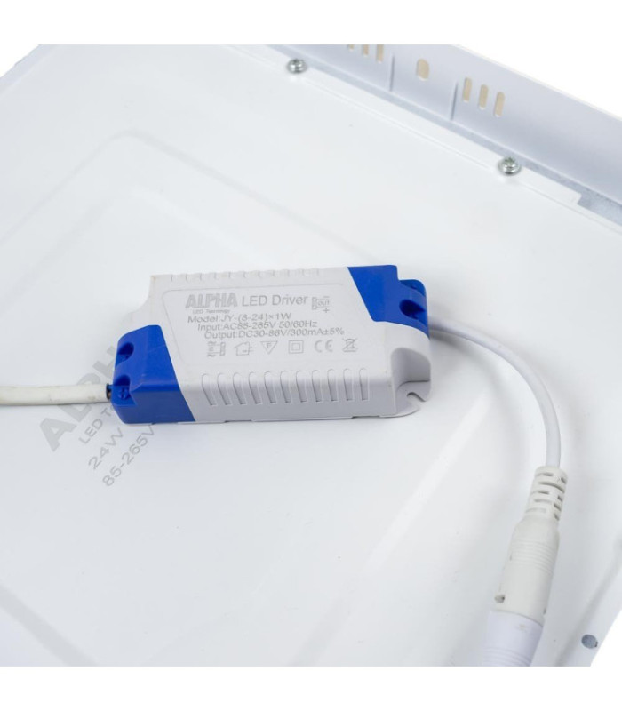 PANEL LED 24W ALPHA CUADRADO