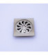 Rejilla inoxidable para baño 12cm