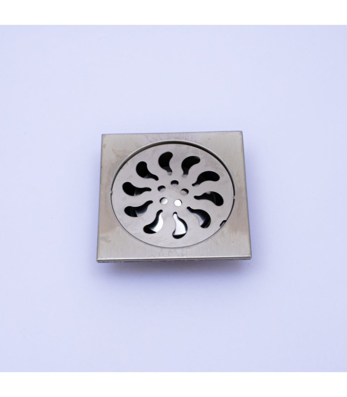 Rejilla inoxidable para baño 12cm