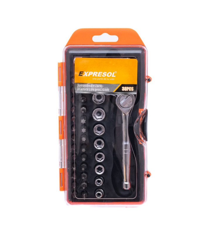 Juego de llave tubo 38pc EXPRESOL