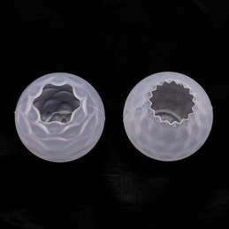 Molde de silicona esfera 5x5.5cm 2pc