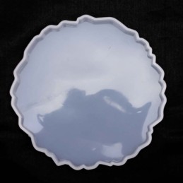 Molde de silicona posa vasos borde irregular 130mm
