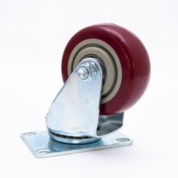 Rueda para mueble giratorio 105mm 80kg