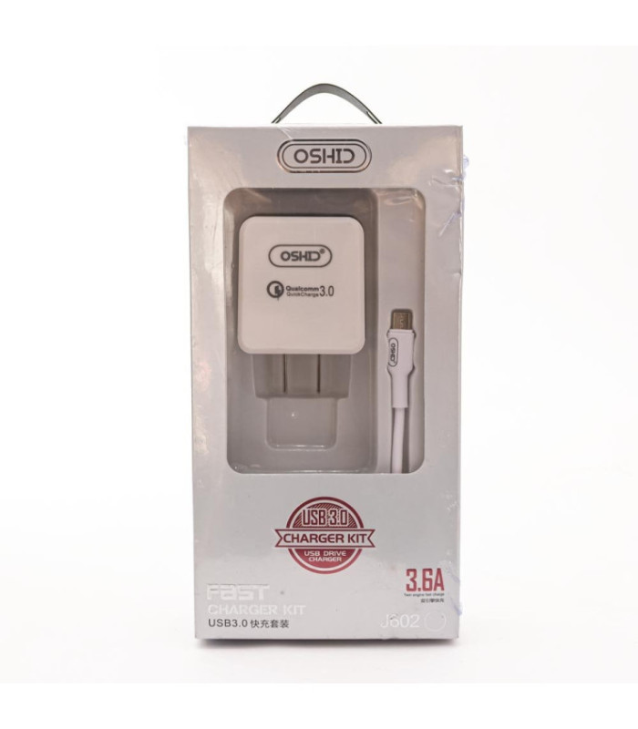 CARGADOR MICRO USB3.0 J062 CIHSO