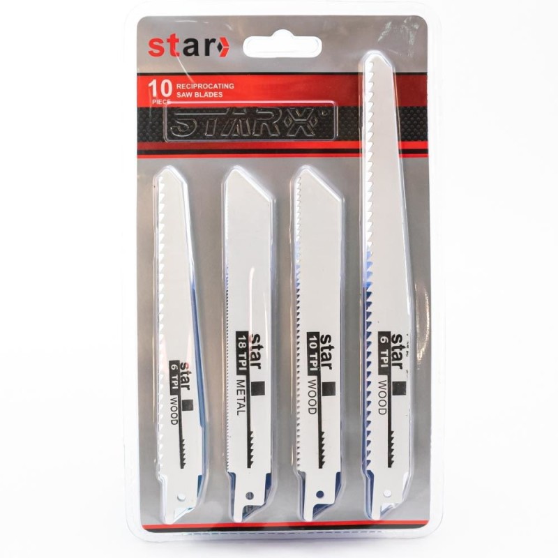 Juego de sierra para sable 10pc STARX