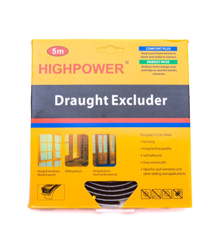 Burlete anti polvo para puertas corredizas