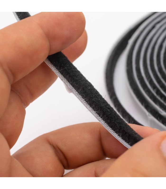 Burlete anti polvo para puertas corredizas