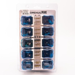 Enchufe macho plano 1pc