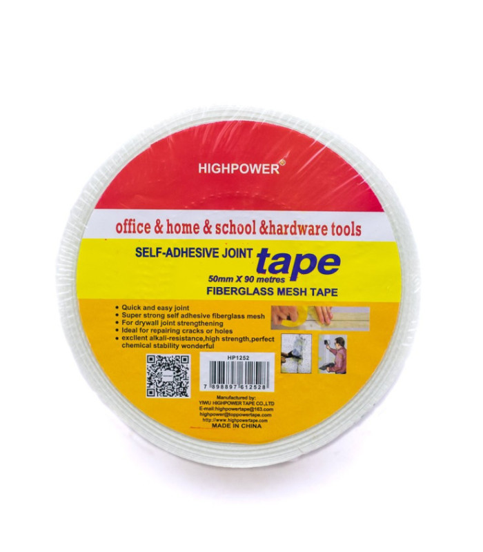 Cinta fibra de vidrio 48mmx90mt