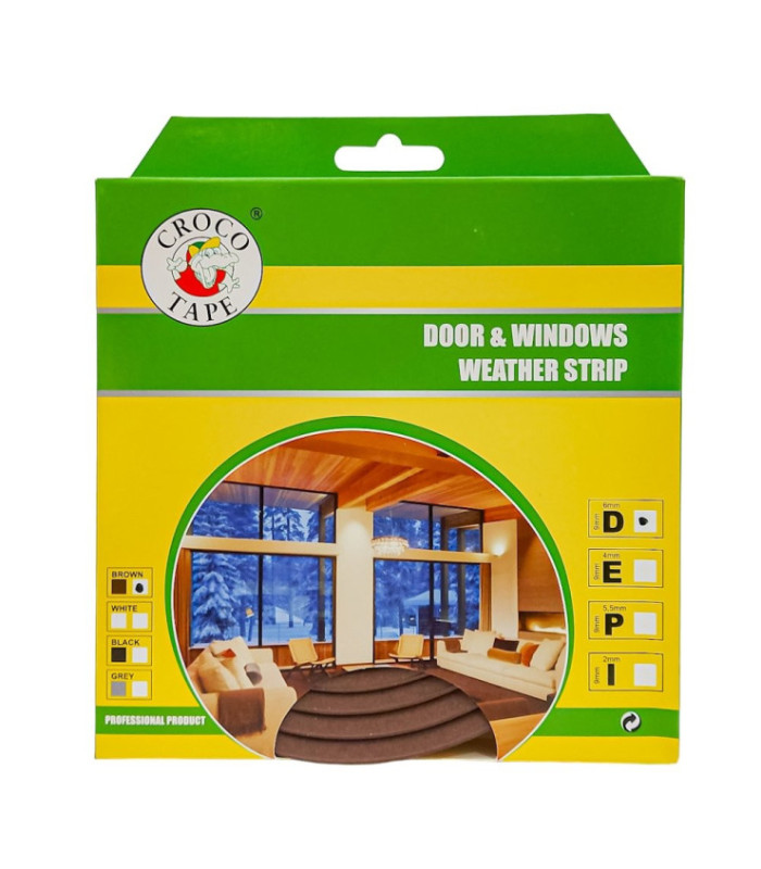 Cinta burlete de goma