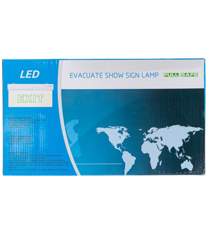 Cartel led EXIT 20x36cm