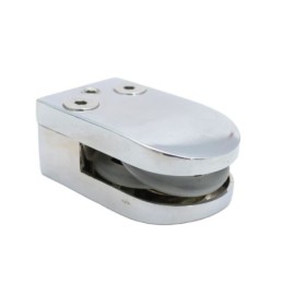 Soporte clip para vidrio 23x32x52mm