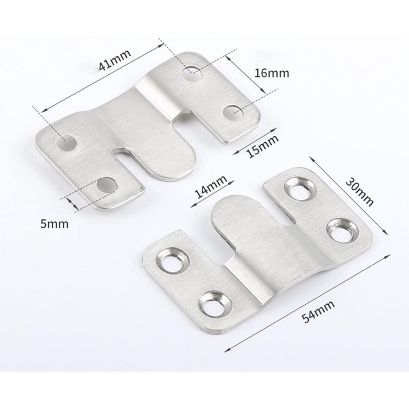 Colgante para mueble 30x54mm 1par
