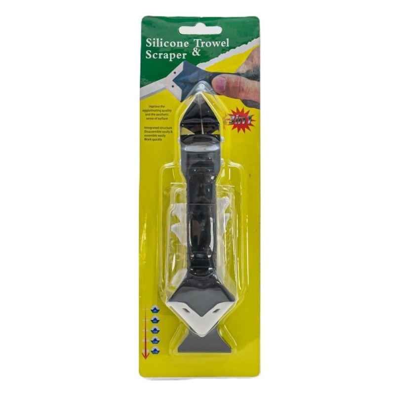 Raspador de silicona multiangulo
