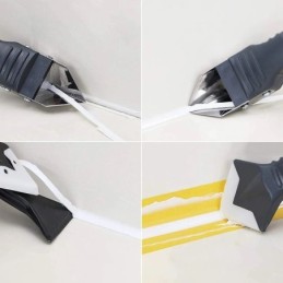 Raspador de silicona multiangulo