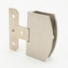 Bisagra inoxidable para vidrio 5-10mm 1par