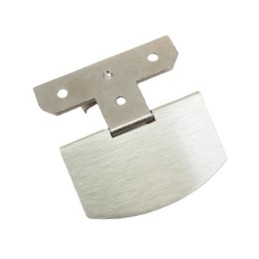 Bisagra inoxidable para vidrio 5-10mm 1par