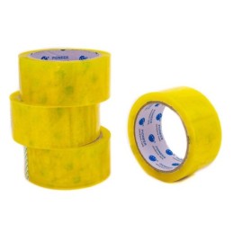Cinta ancha amarillo 4.5cmx70m