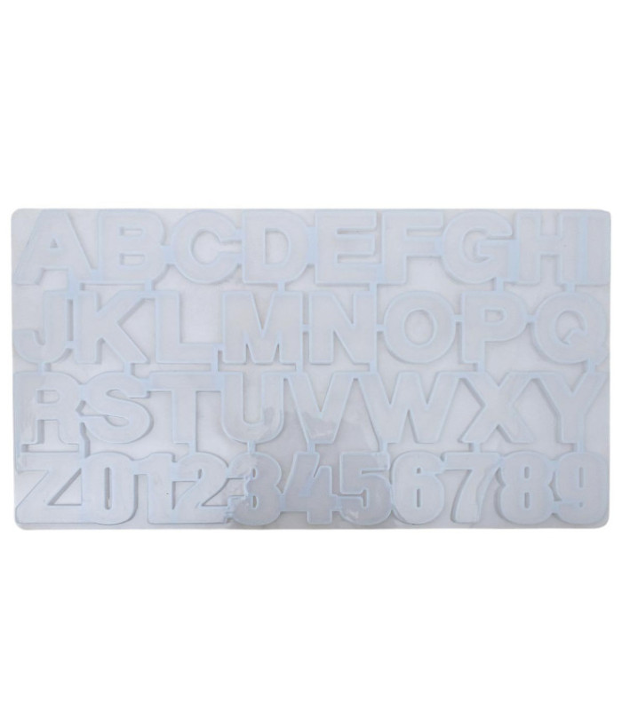 Molde de silicona ABC reves 36x19.2x0.9cm