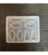 Molde de silicona colgantes 6.7x5.4cm