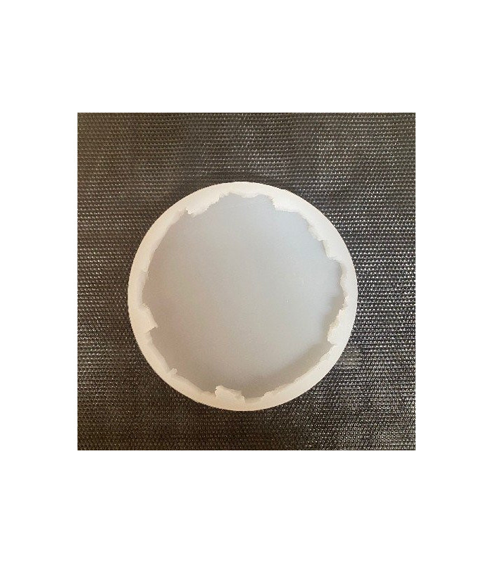 Molde de silicona circular irregular 10.5x10.5x1.3